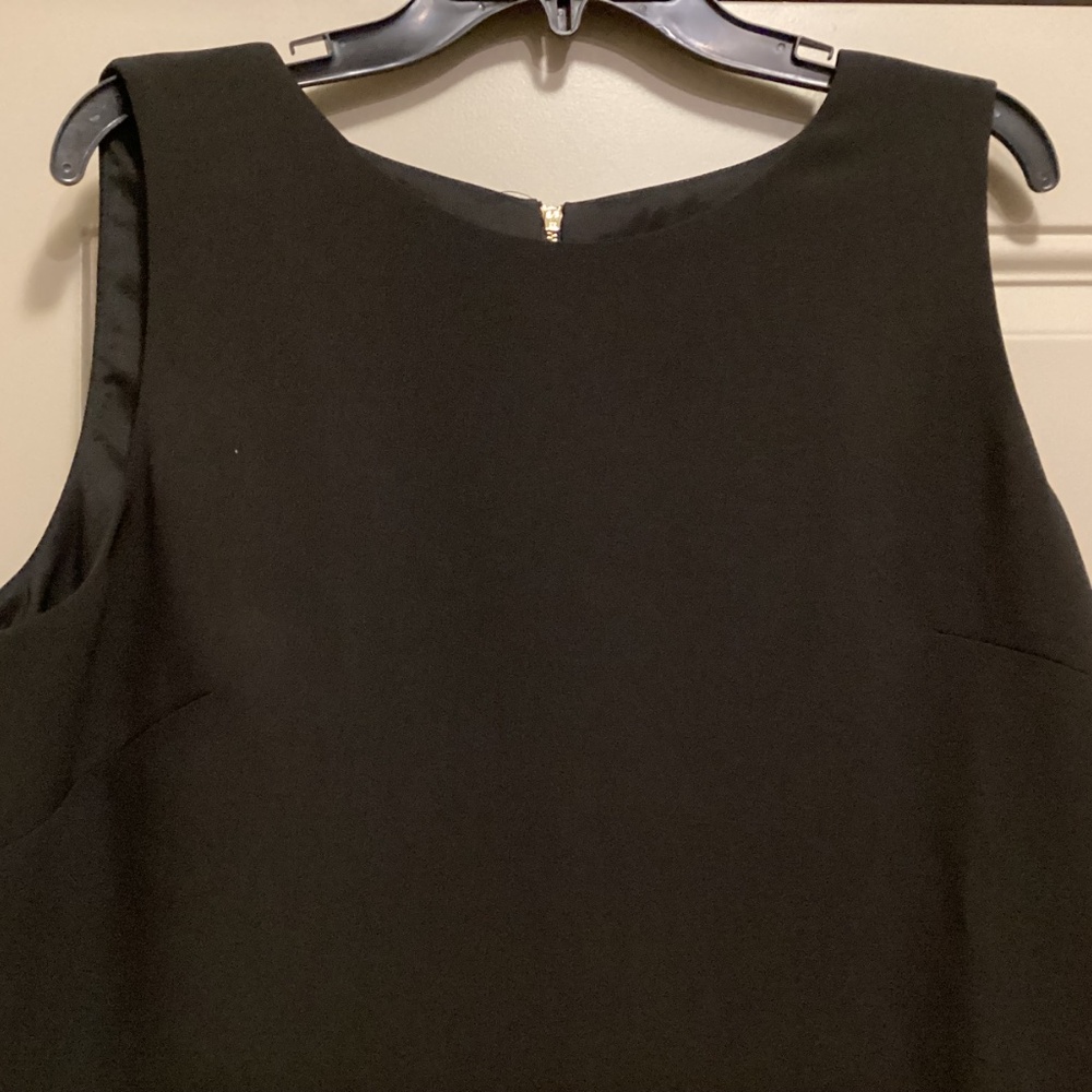 Tahari Pleated Shift Dress, size 12 - Picture 6 of 12